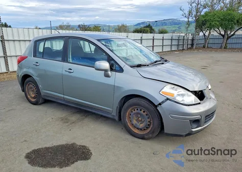2007 Nissan Versa 1.8 S z USA, uszkodzony, nr VIN 3N1BC13E57L452314